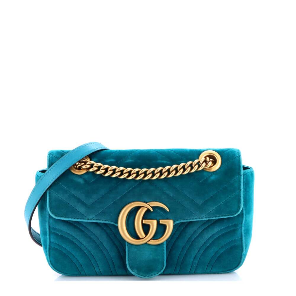 Gucci Gg Marmont Flap Bag Matelasse #285071G12B